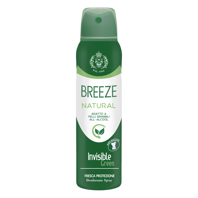 фото Дезодорант антиперспирант breeze для тела в аэрозольной упаковке natural essence, 150 мл.