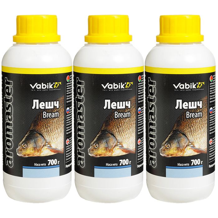 

Ароматизатор Vabik Aromaster 500 мл Лещ 3 шт, Разноцветный, Aromaster