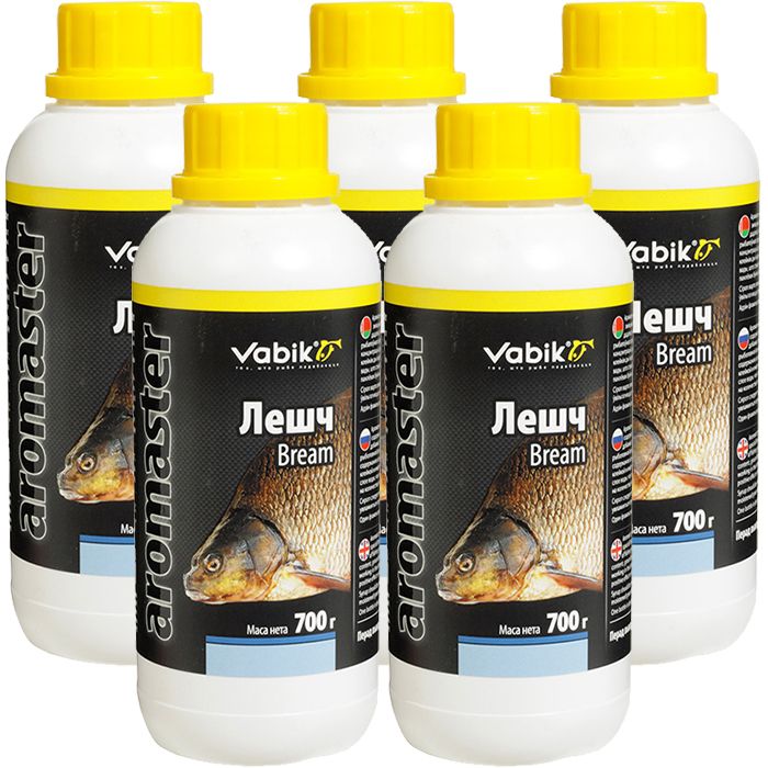 

Ароматизатор Vabik Aromaster 500 мл Лещ 5 шт, Разноцветный, Aromaster