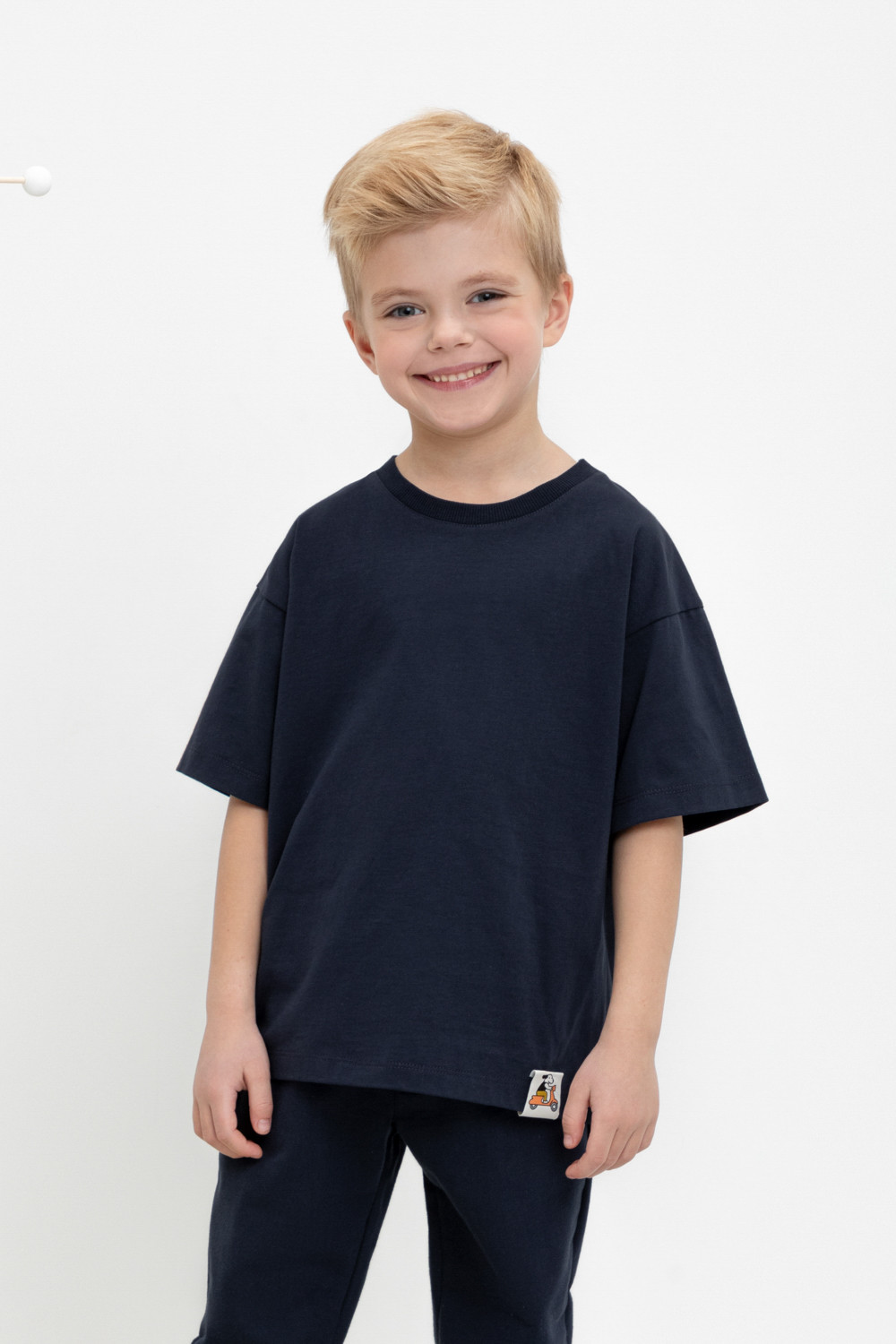 

Футболка детская CROCKID М 3008_92-170 КР 302401, индиго, 116, Синий, М 3008_92-170