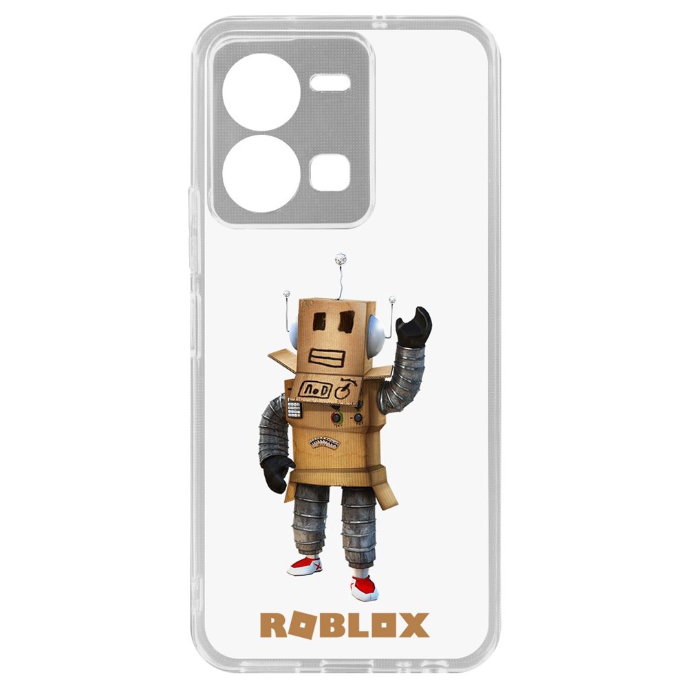 

Чехол-накладка Кейс Roblox-Мистер Робот для Vivo Y35, Прозрачный
