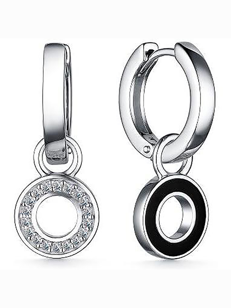 

Серьги с эмалью из серебра Алкор серебро 02-2682_0ЭМ3-00, 02-2682_0ЭМ3-00