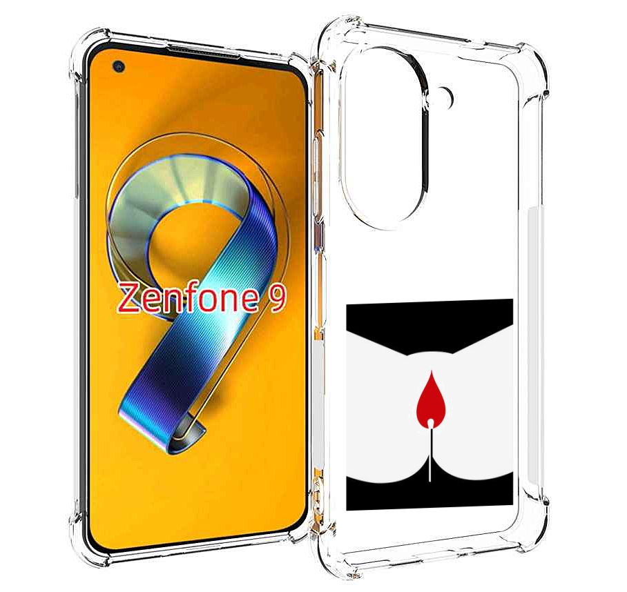

Чехол MyPads спичка горит для Asus Zenfone 9 (AI2202), Прозрачный, Tocco