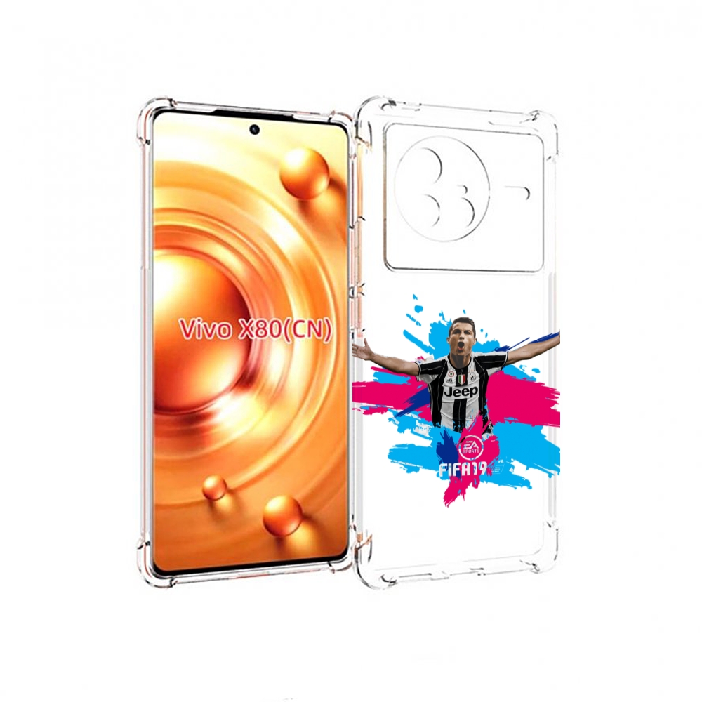 

Чехол Mypads Fifa 2022 Мужской Для Vivo X80, Прозрачный, Tocco