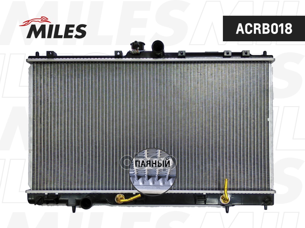 

Радиатор Mitsubishi Lancer 1.3-2.0 03- Miles арт. acrb018, ACRB018
