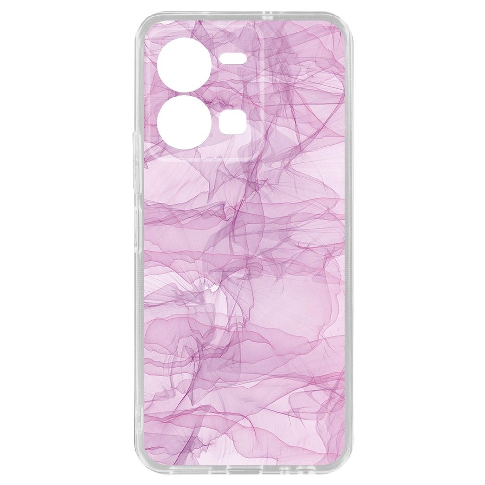 

Чехол-накладка Кейс Абстракт 4 для Vivo Y35, Прозрачный