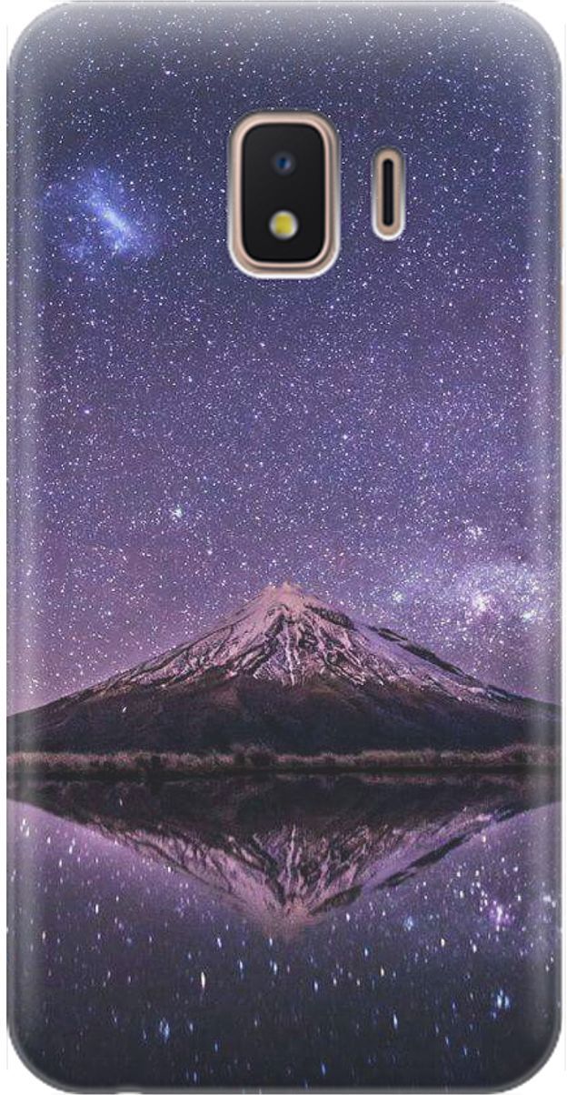 

Чехол на Samsung Galaxy J2 Core с принтом "Гора и звездное небо", Синий;фиолетовый, 1550