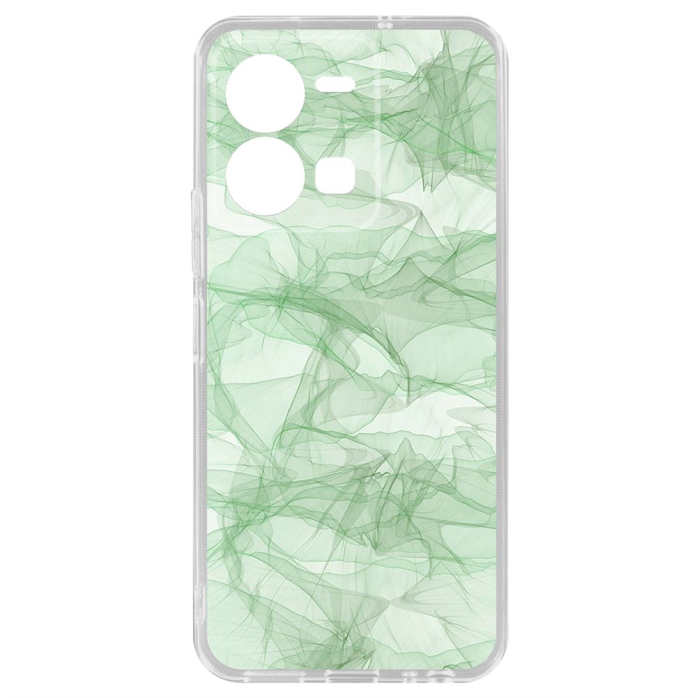 

Чехол-накладка Кейс Абстракт 8 для Vivo Y35, Прозрачный