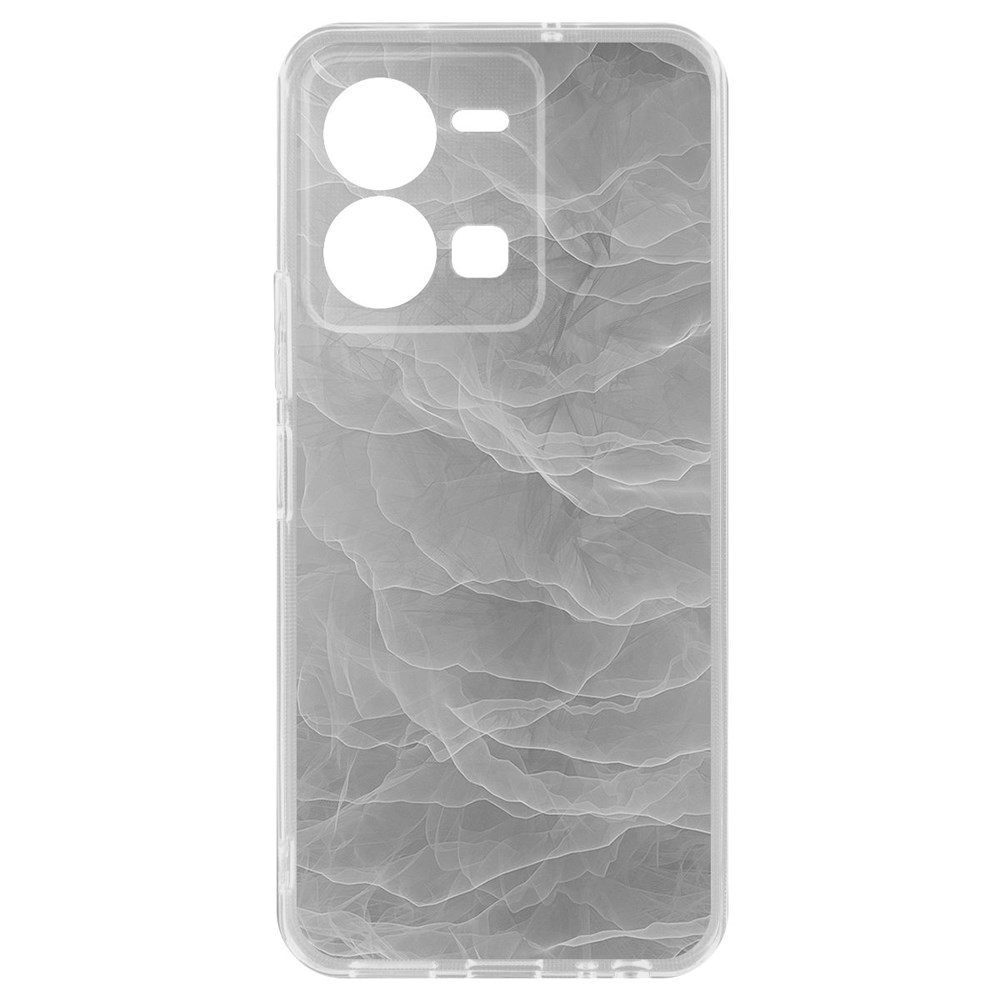 

Чехол-накладка Кейс Абстракт туман для Vivo Y35, Прозрачный