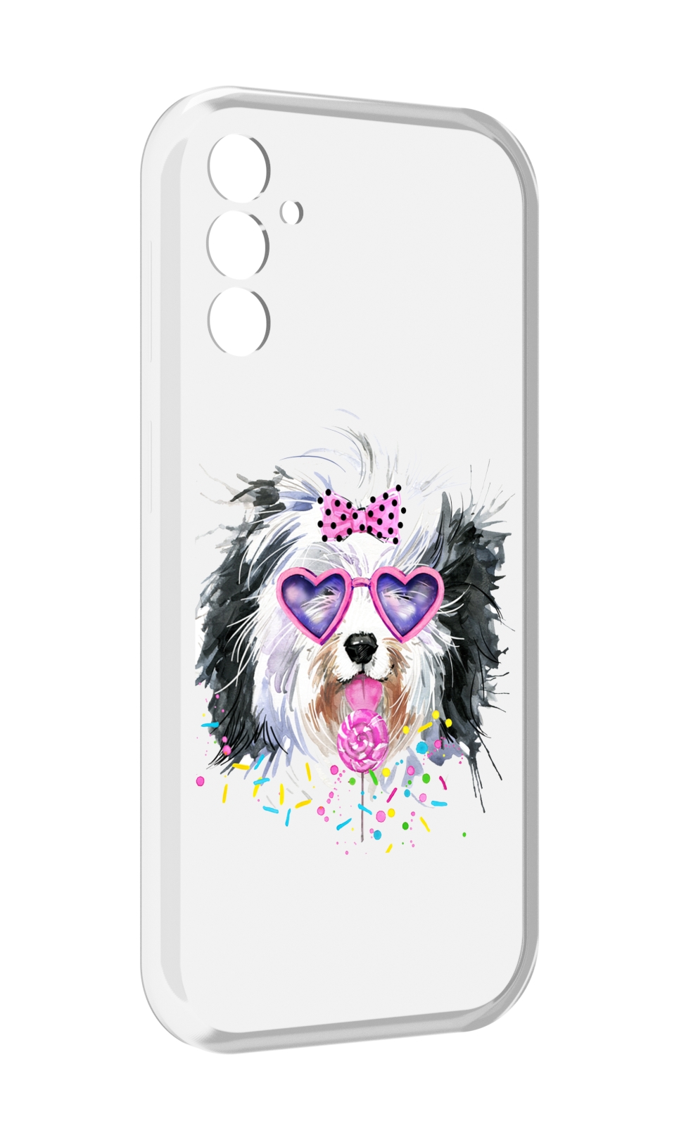 

Чехол MyPads пушистик для Samsung Galaxy M13, Прозрачный, Tocco