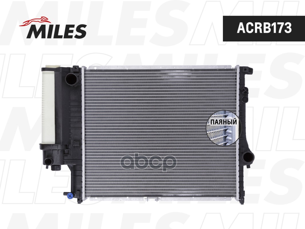 

Радиатор Bmw E39 2.0-2.8 M/T 95-04 Паяный Miles acrb173, ACRB173