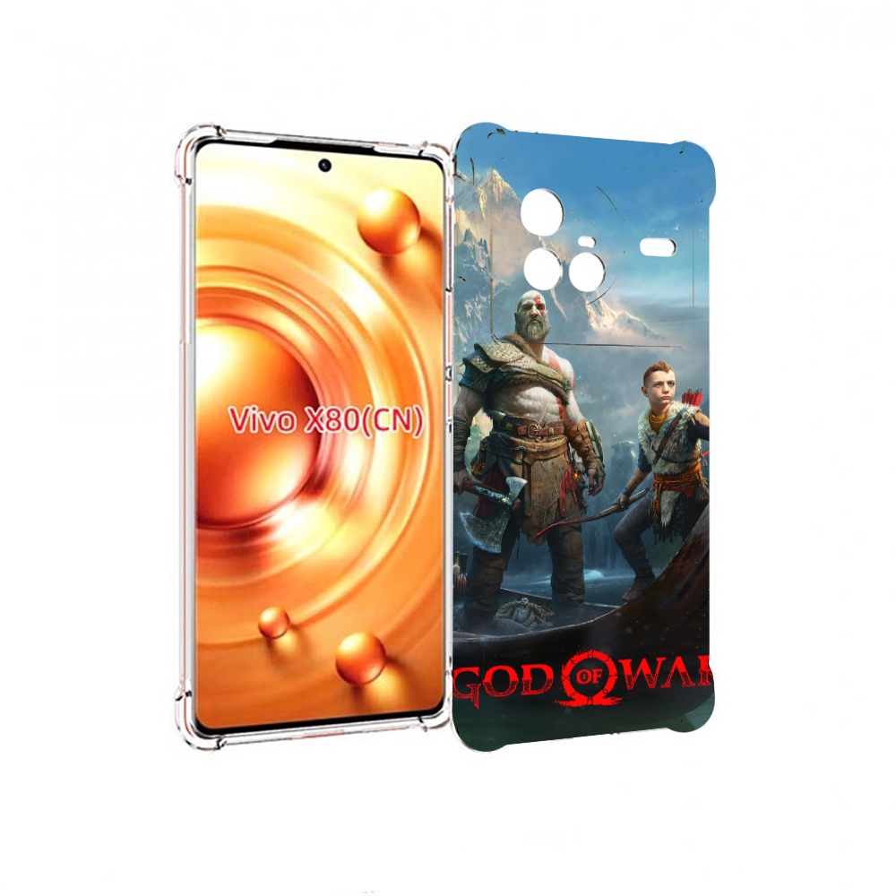 

Чехол Mypads God Of War Кратос Атрей Для Vivo X80, Прозрачный, Tocco