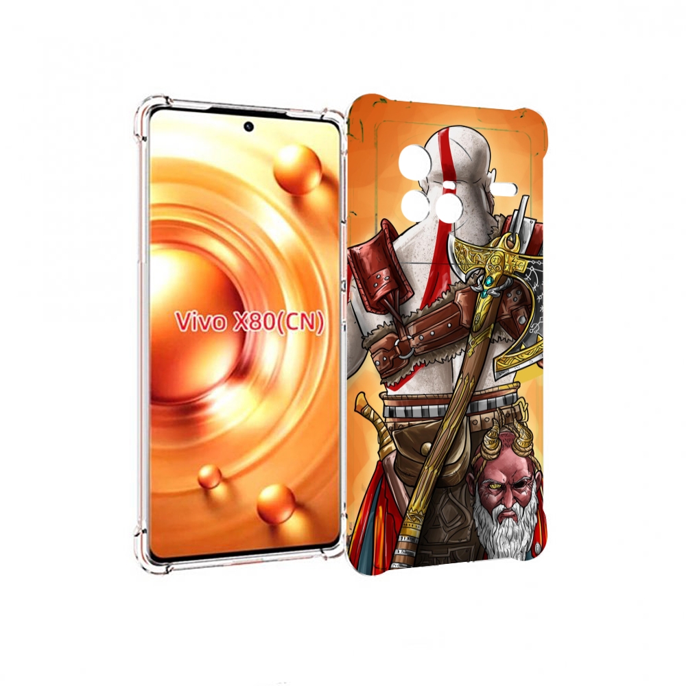 Чехол Mypads God Of War Для Vivo X80