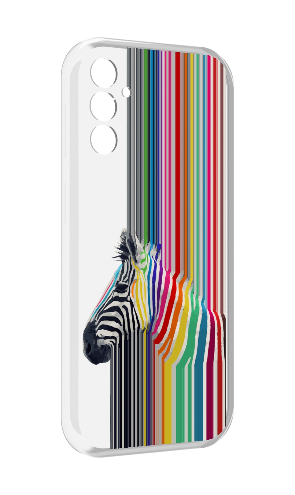 

Чехол MyPads радужная зебра для Samsung Galaxy M13, Прозрачный, Tocco