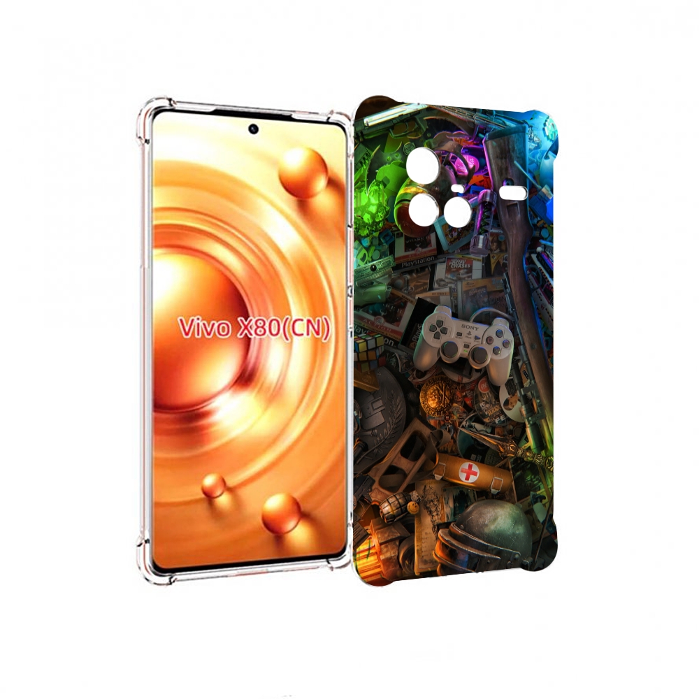 

Чехол Mypads Jlambcpa6Em Для Vivo X80, Прозрачный, Tocco