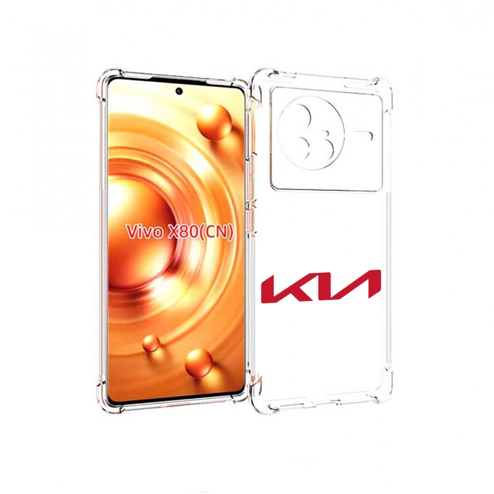 

Чехол Mypads Kia 3 Для Vivo X80, Прозрачный, Tocco