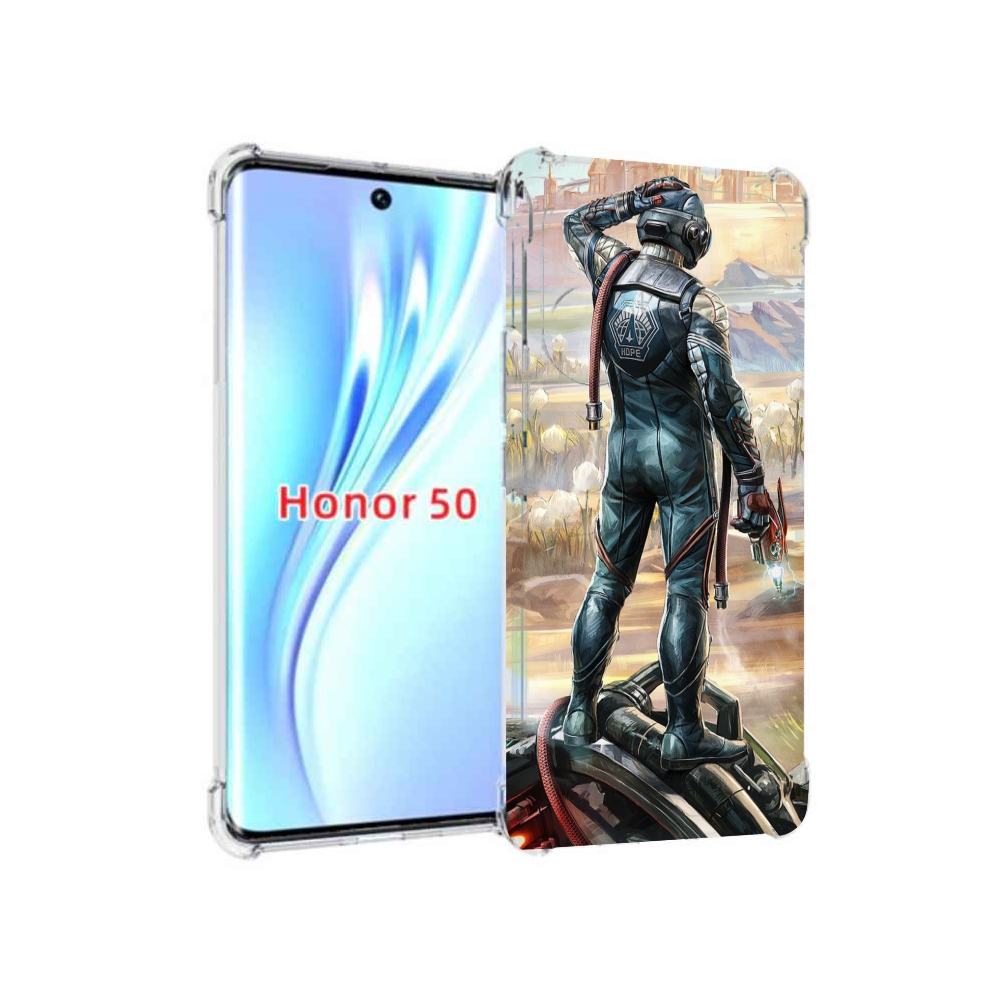 

Чехол бампер MyPads the-outer-worlds для Honor 50, Прозрачный, Tocco