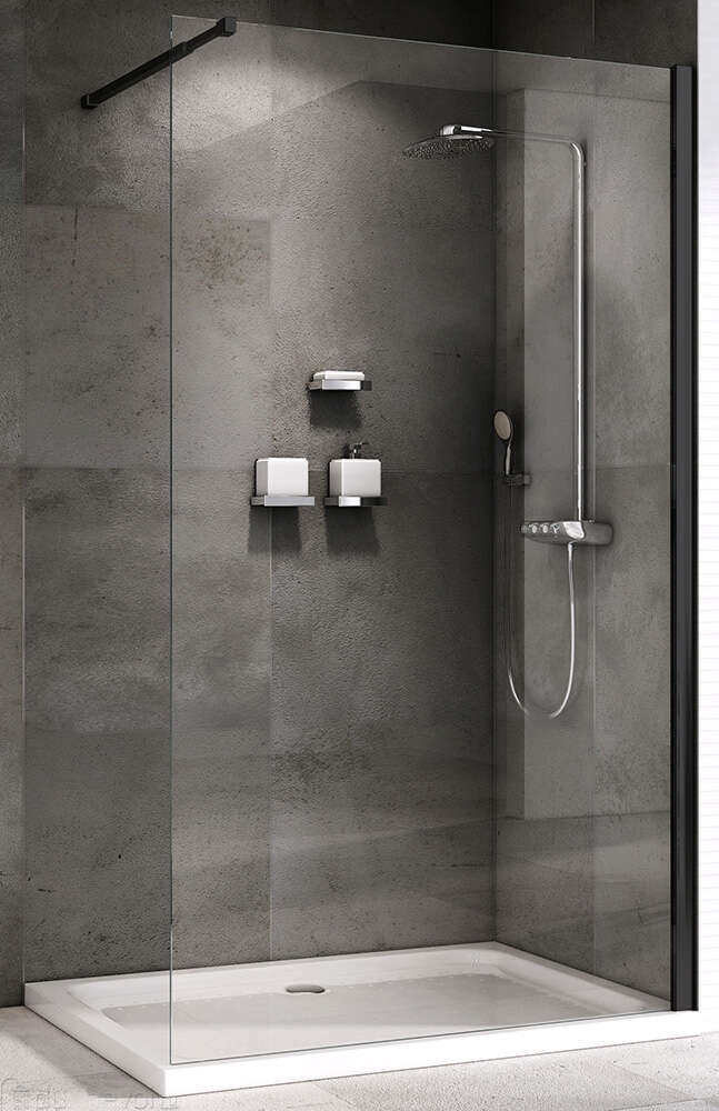 

Жесткая душевая стенка Abber Ewiges Wasser 90х200 см AG61090B