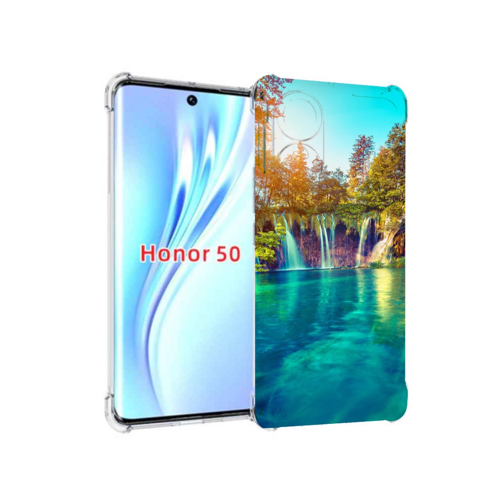 

Чехол бампер MyPads Водапад-2 для Honor 50, Прозрачный, Tocco