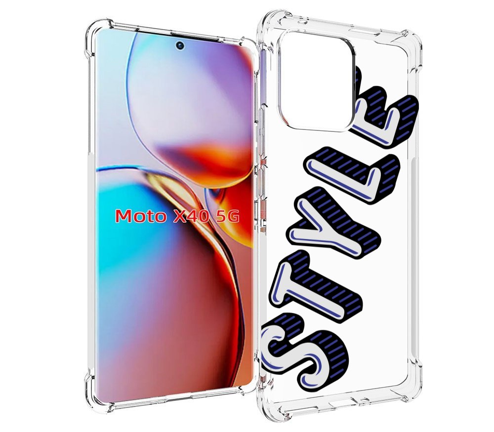 

Чехол MyPads стиль для Motorola Moto X40, Прозрачный, Tocco