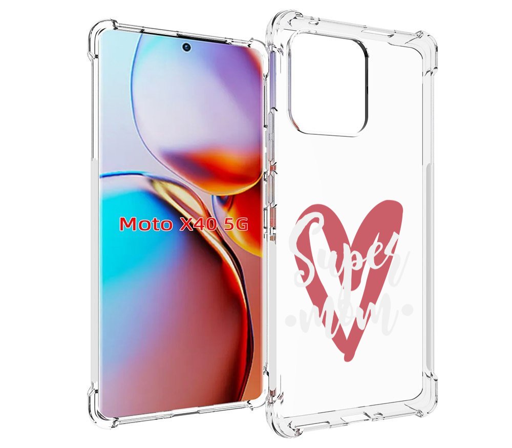 

Чехол MyPads супер-мать для Motorola Moto X40, Прозрачный, Tocco