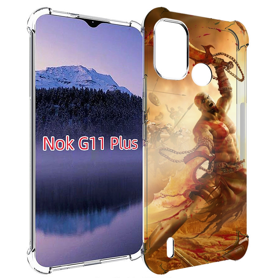 

Чехол MyPads God Of War III для Nokia G11 Plus, Прозрачный, Tocco