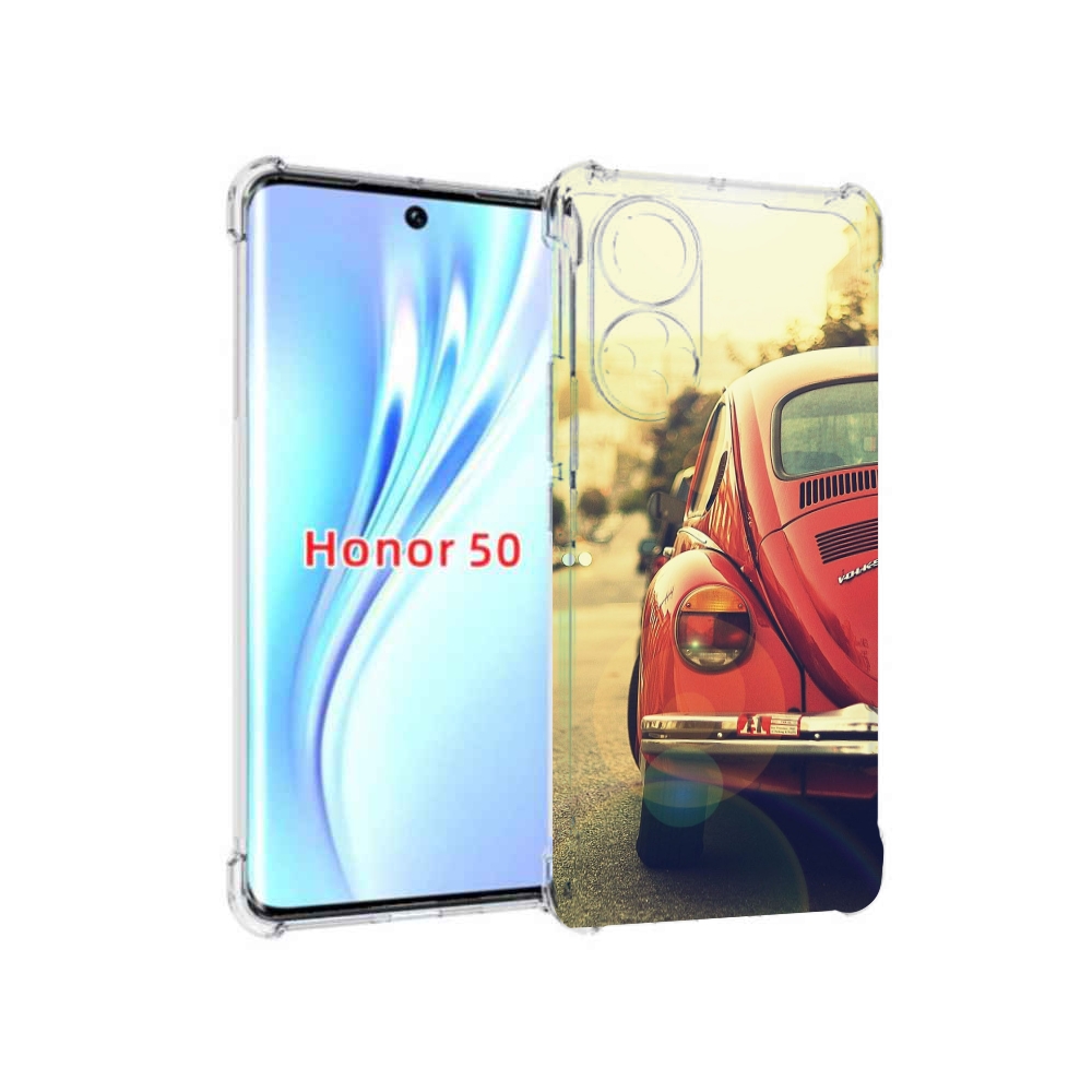 

Чехол бампер MyPads Жук для Honor 50, Прозрачный, Tocco