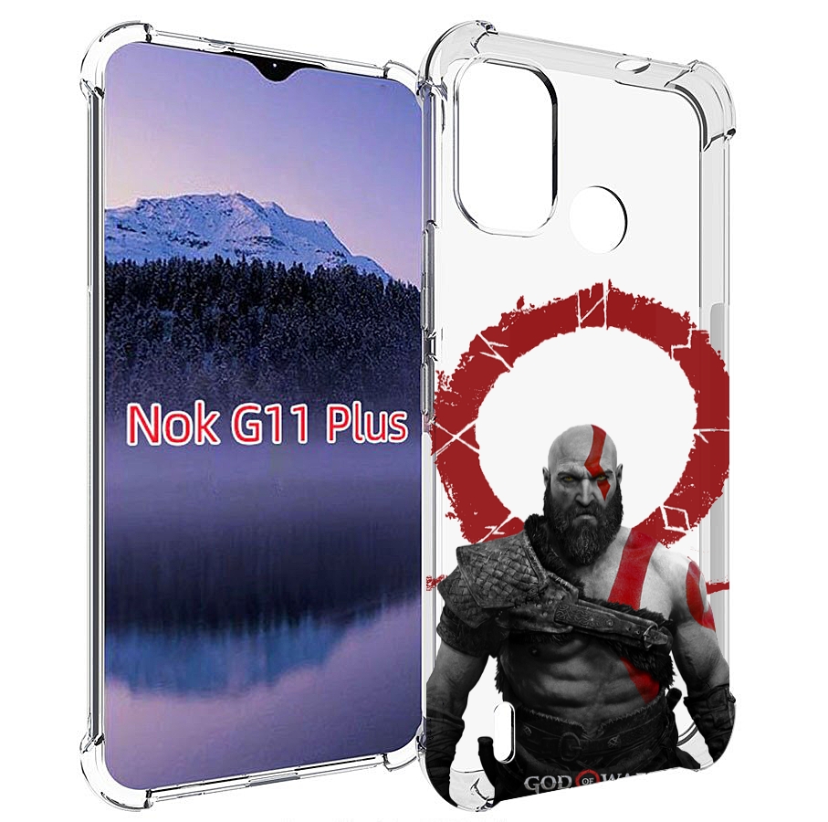 

Чехол MyPads God-of-War для Nokia G11 Plus, Прозрачный, Tocco