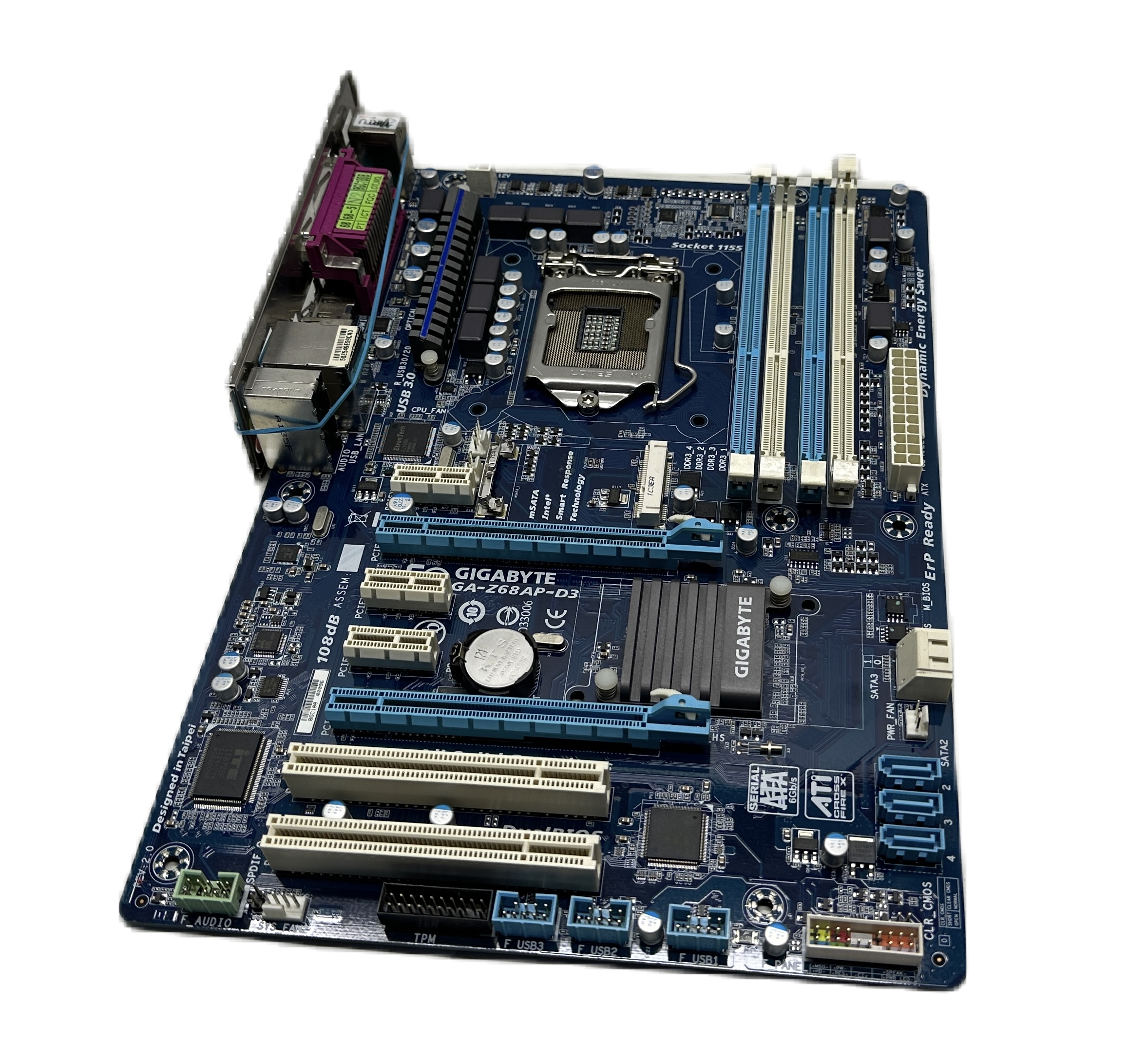 

Материнская плата GIGABYTE GA-Z68AP-D3, GA-Z68AP-D3