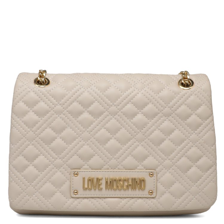 

Сумка кросс-боди женская Love Moschino JC4045PP SS24 бежевая, Бежевый, JC4014PP SS24