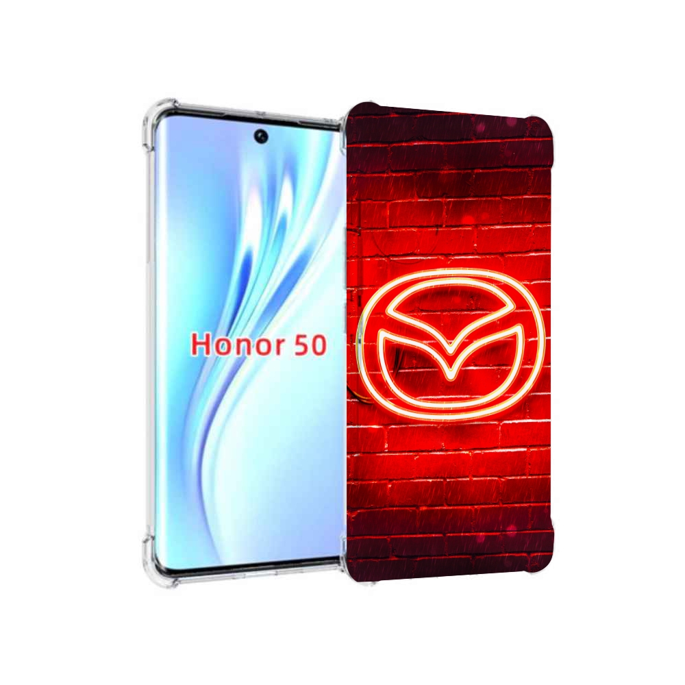 

Чехол бампер MyPads Мазда для Honor 50, Прозрачный, Tocco