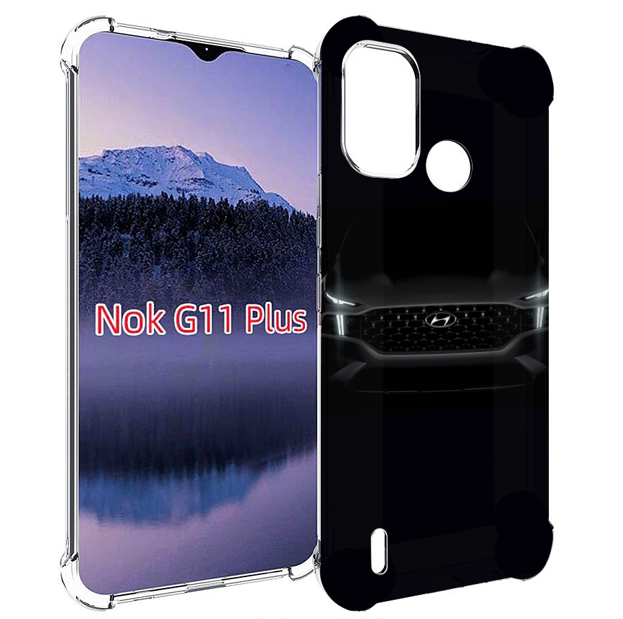 

Чехол MyPads hyundai 2 для Nokia G11 Plus, Прозрачный, Tocco