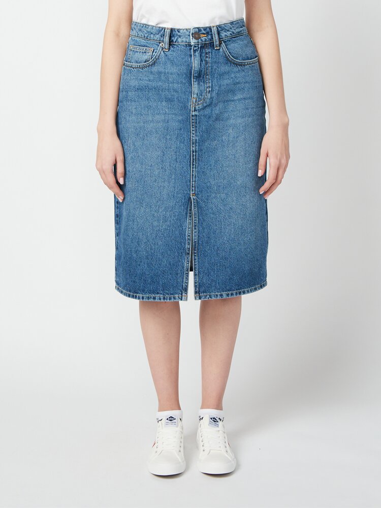 

Юбка женская Lee cooper WA-SKIRT-C синяя 32, Синий, WA-SKIRT-C