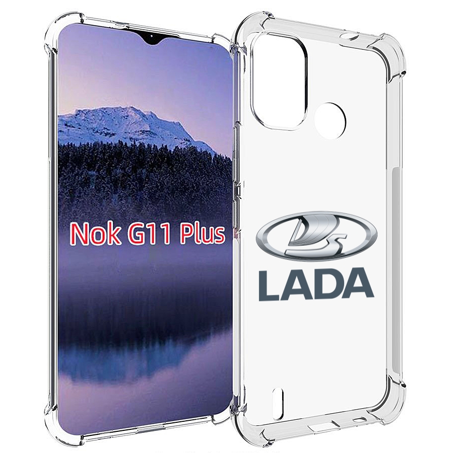 

Чехол MyPads Lada-ваз-4 мужской для Nokia G11 Plus, Прозрачный, Tocco