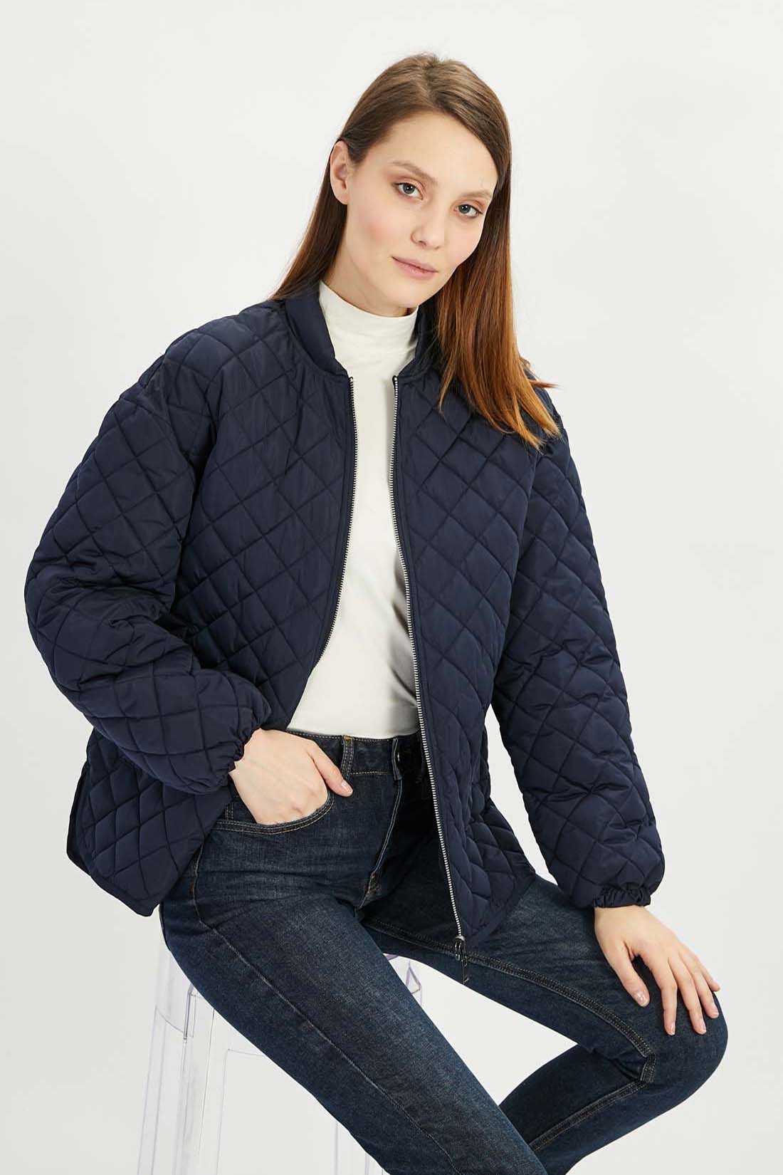 

Ветровка женская Baon B0422009 синяя 2XL, B0422009