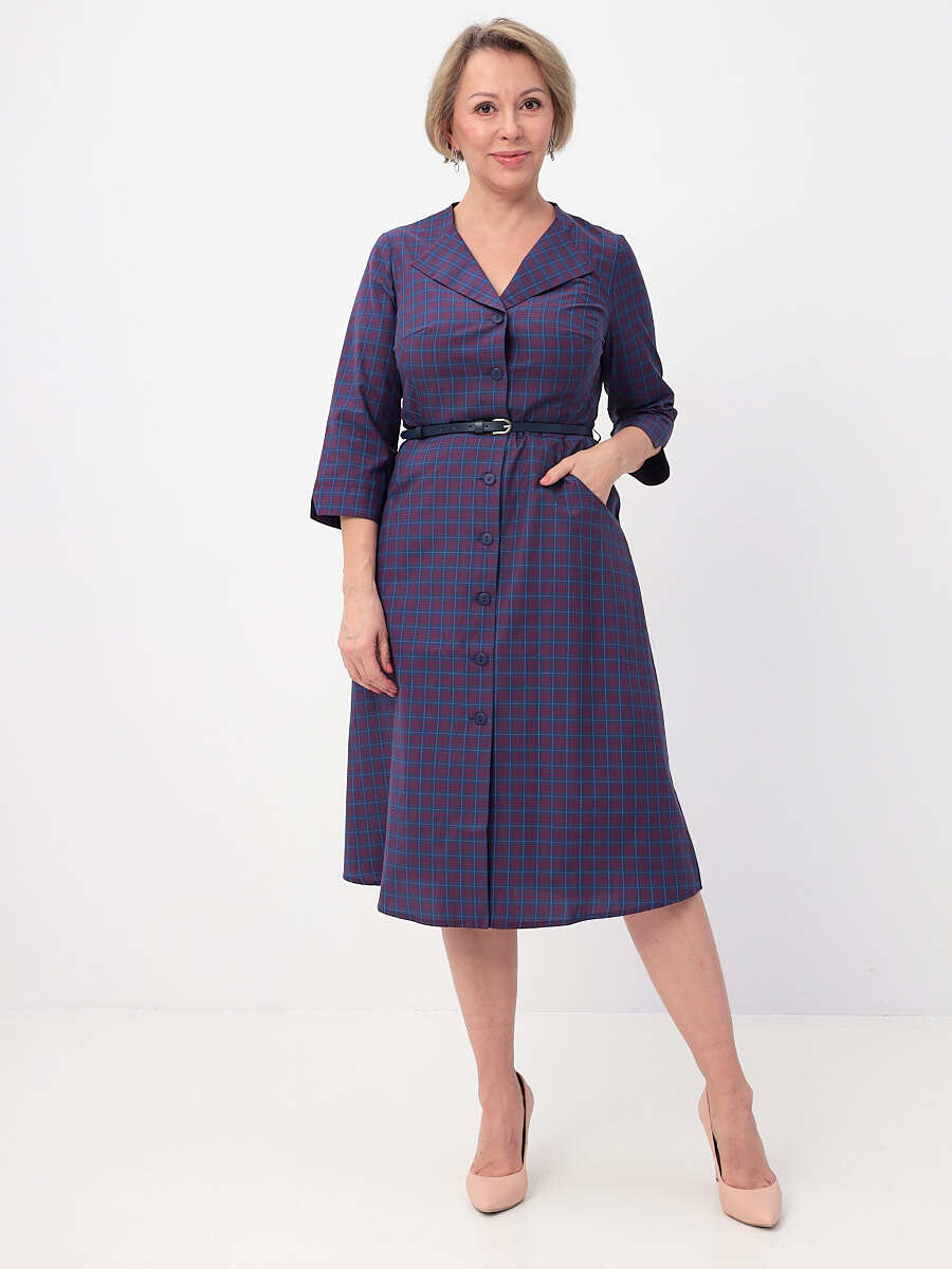

Платье женское KATHARINA KROSS 01-00000457 синее XL, Синий, 01-00000457