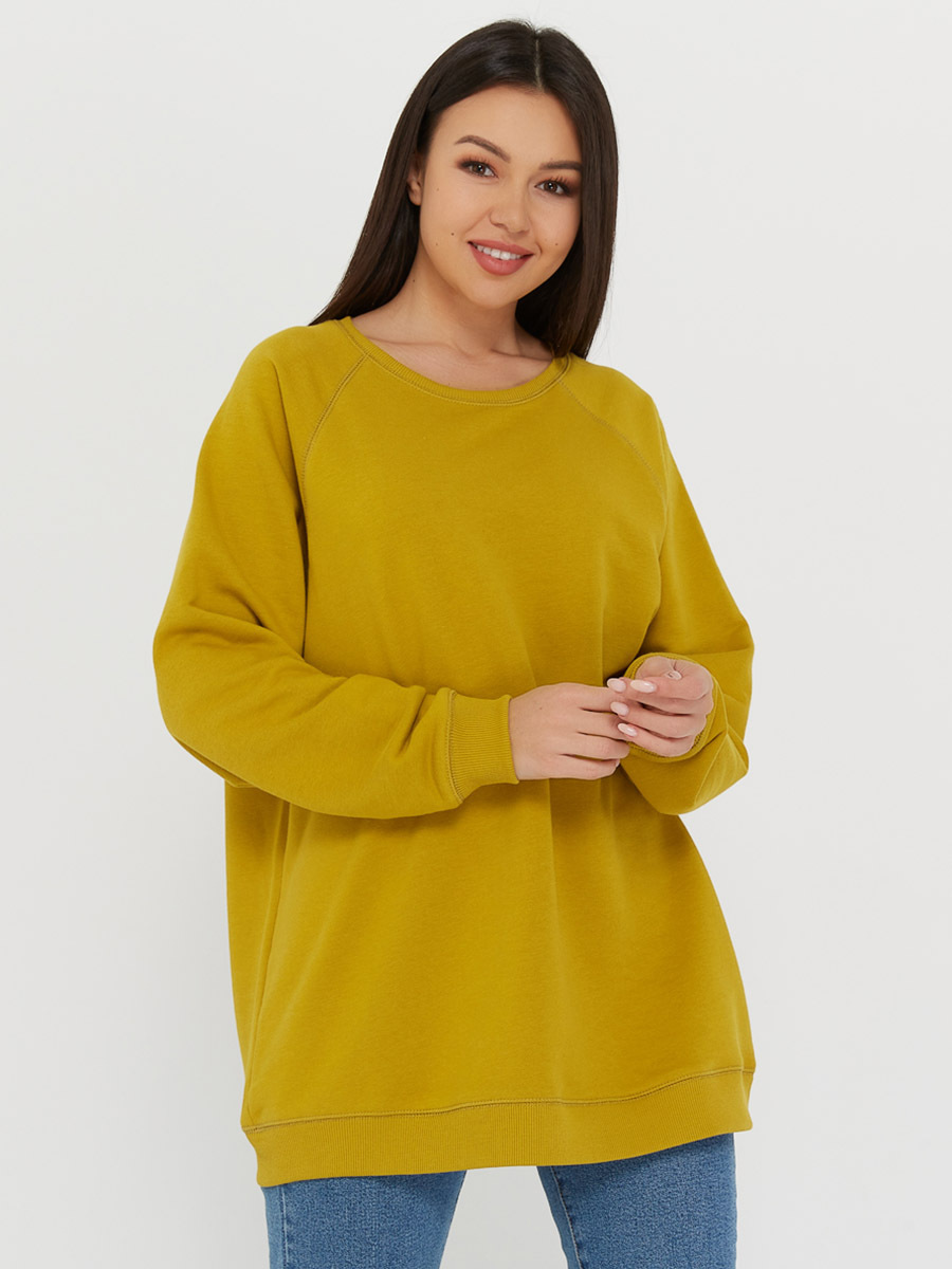 

Свитшот женский KATHARINA KROSS 01-00000623 желтый M, 01-00000623