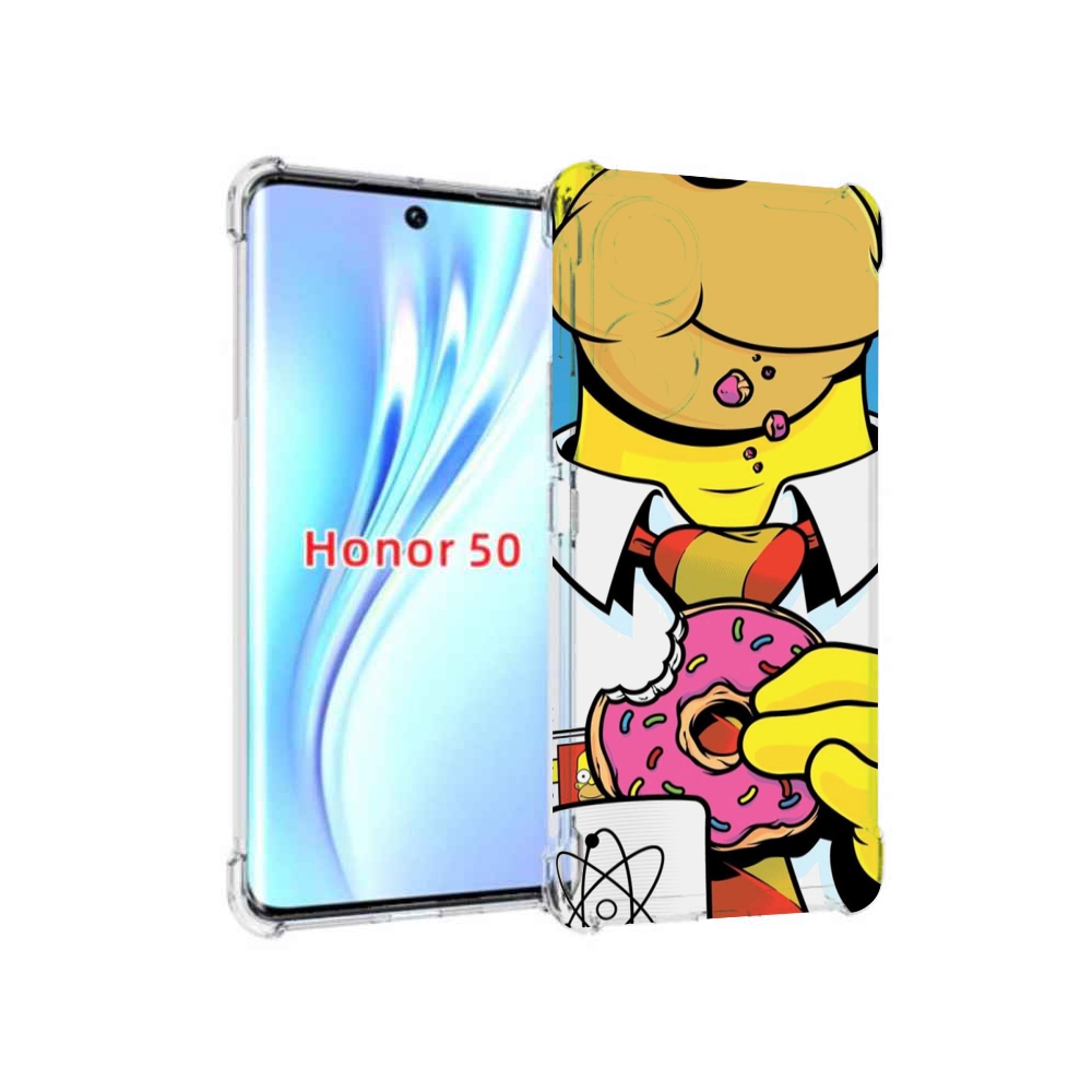 

Чехол бампер MyPads Пончик для Honor 50, Прозрачный, Tocco