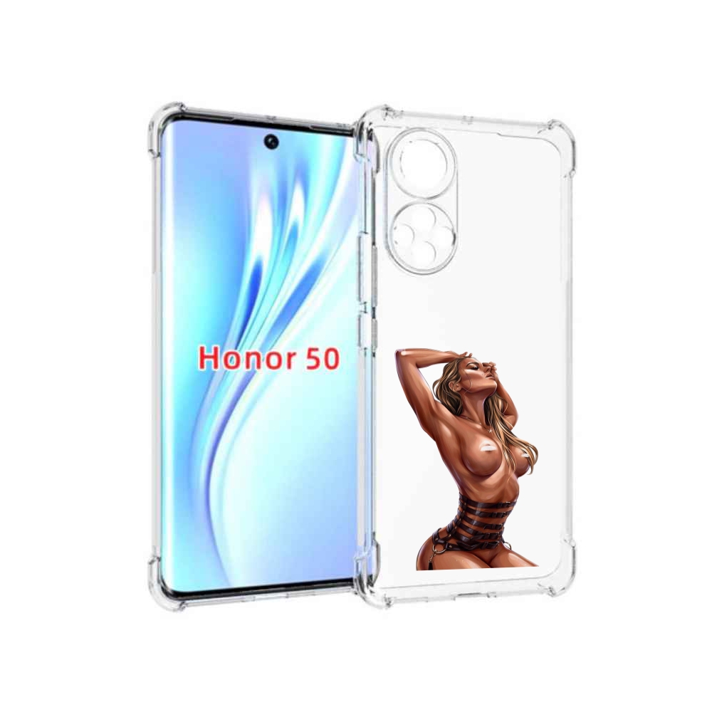 

Чехол бампер MyPads Портупея денский для Honor 50, Прозрачный, Tocco