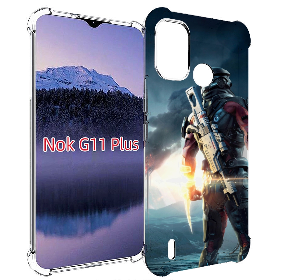 

Чехол MyPads Mass Effect Andromeda Ryder для Nokia G11 Plus, Прозрачный, Tocco