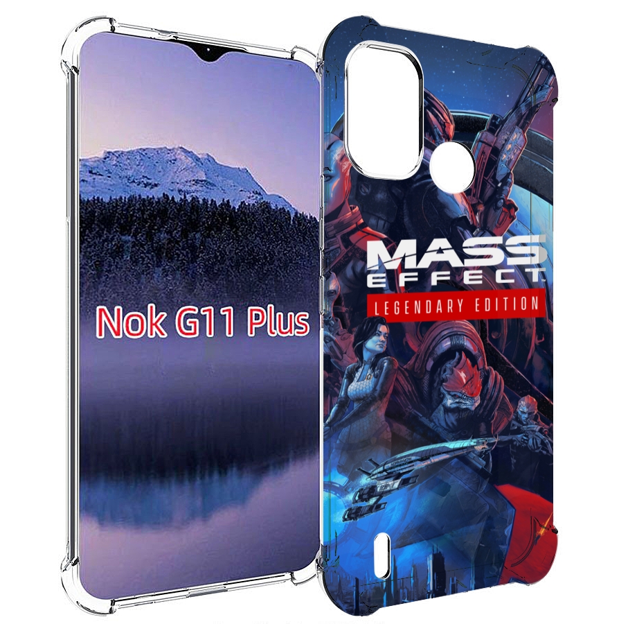 

Чехол MyPads Mass Effect Legendary Edition для Nokia G11 Plus, Прозрачный, Tocco