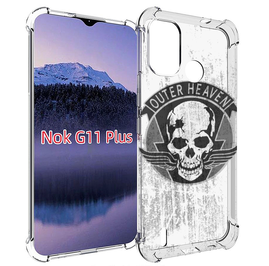 

Чехол MyPads Metal Gear Solid V Outer Heaven для Nokia G11 Plus, Прозрачный, Tocco