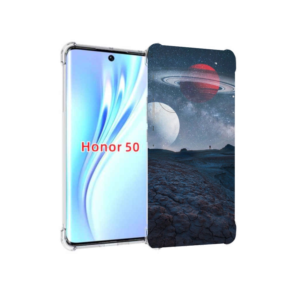 

Чехол бампер MyPads Фотография для Honor 50, Прозрачный, Tocco
