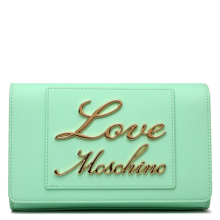 

Сумка клатч женская Love Moschino JC4121PP светло-зеленая, Зеленый, JC4121PP