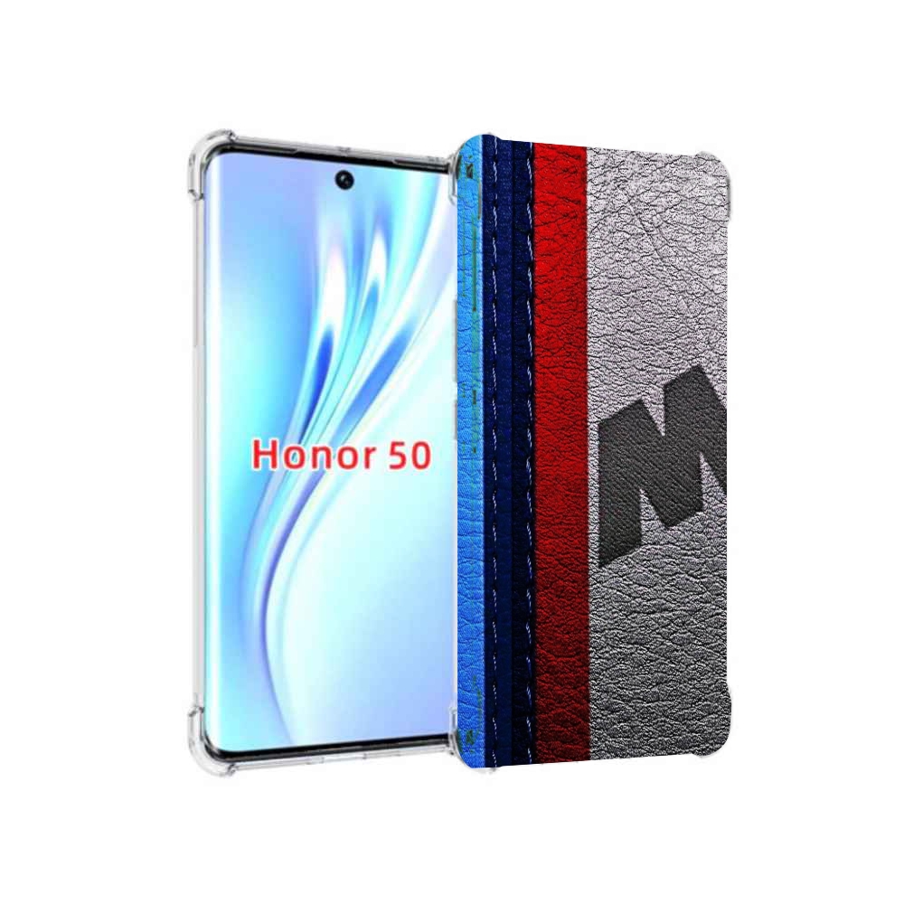 

Чехол бампер MyPads бмв М мужской для Honor 50, Прозрачный, Tocco