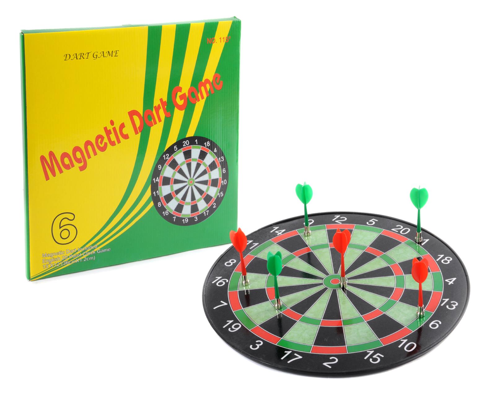 

Набор Игротрейд Меткий стрелок дартс магнитный 15 дюймов в к 37x37x2 см
