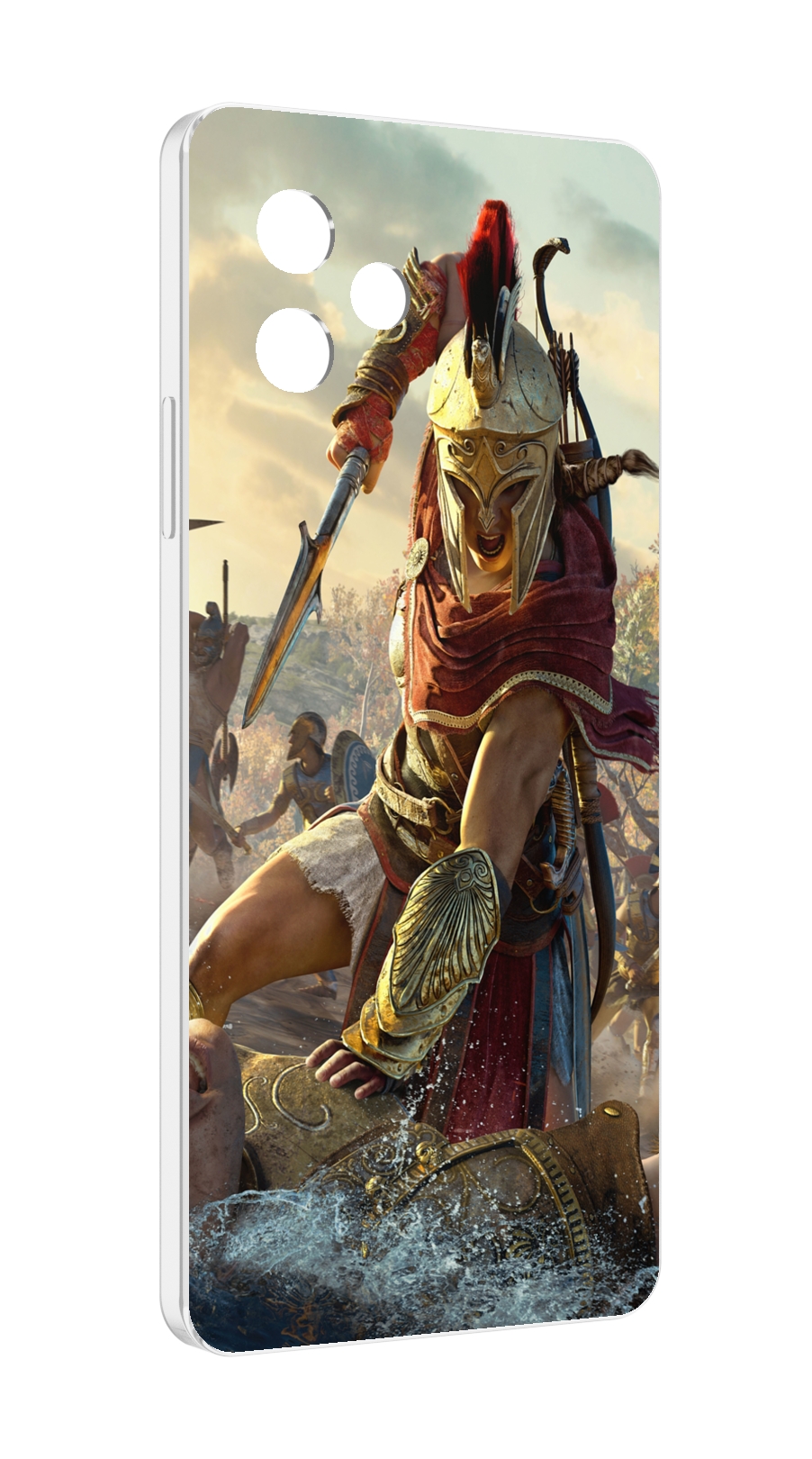 

Чехол MyPads Assassin's Creed Odyssey Kassandra мужской для Huawei Nova Y61, Прозрачный, Tocco