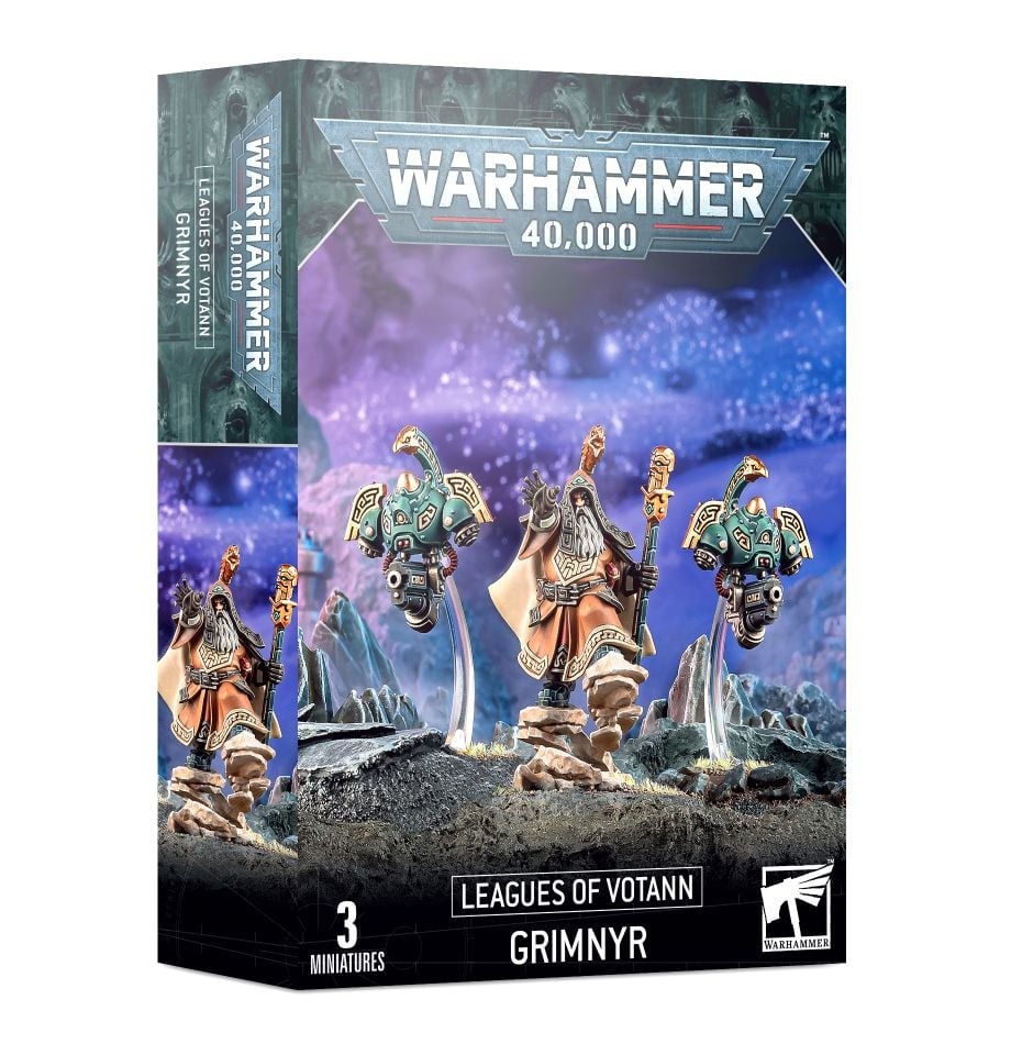 Миниатюры для настольной игры Games Workshop Warhammer 40000 Leagues of Votann Grimnyr