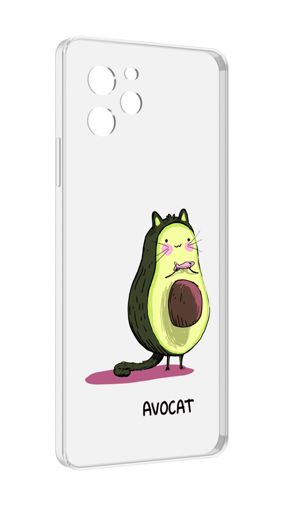 

Чехол MyPads Avocat для Huawei Nova Y61 / Huawei Enjoy 50z, Прозрачный, Tocco