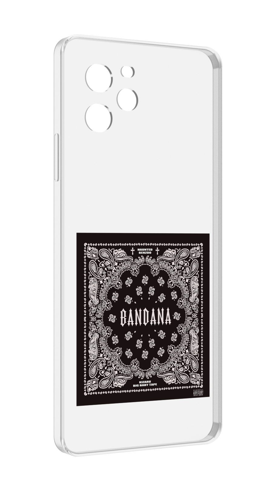 Чехол MyPads Bandana I Big Baby Tape для Huawei Nova Y61 / Huawei Enjoy 50z